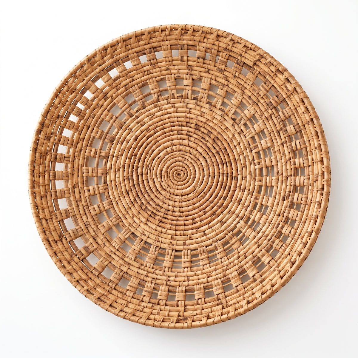 uyhklqp™ Woven Rattan Wall Accent